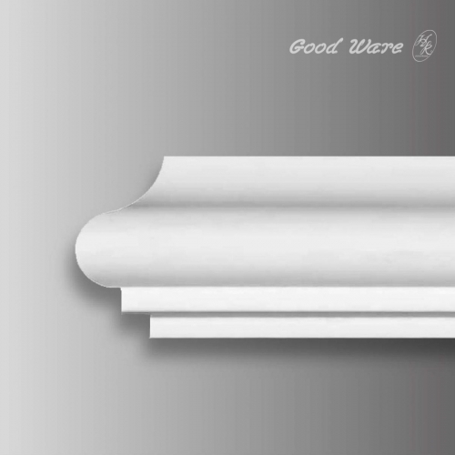 Ornamental flexible crown moulding