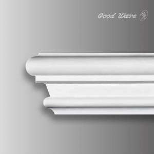 Architectural flexible chair rail moulding