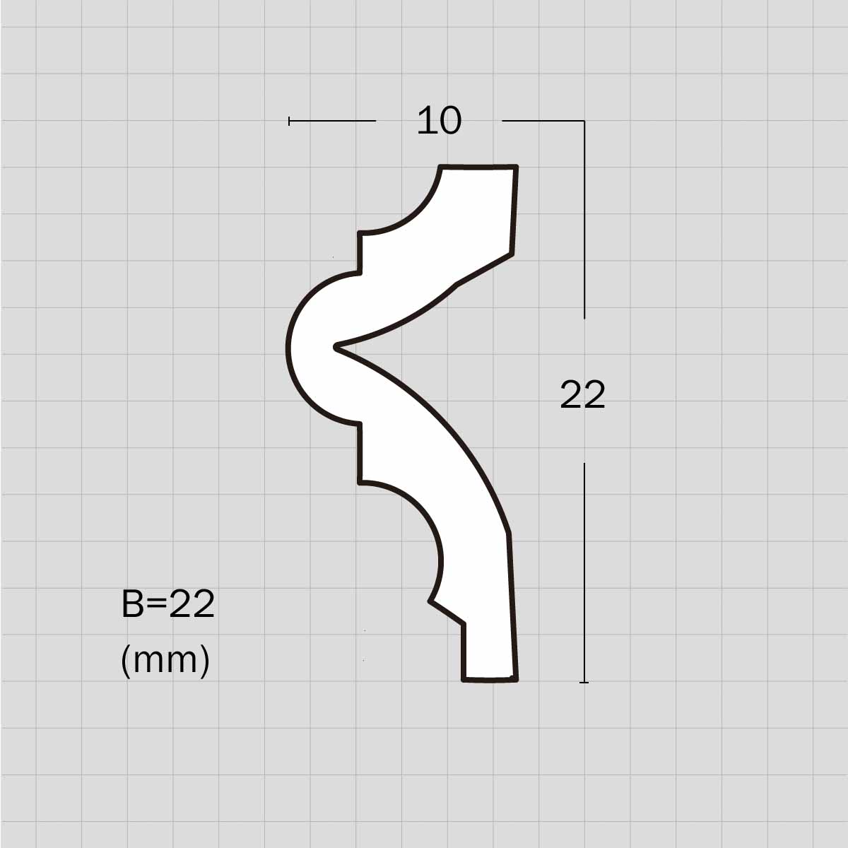 Flexible decorative ceiling molding