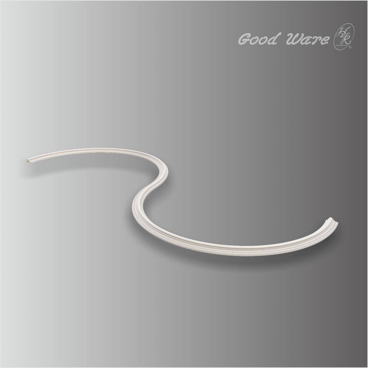 Flexible decorative ceiling molding