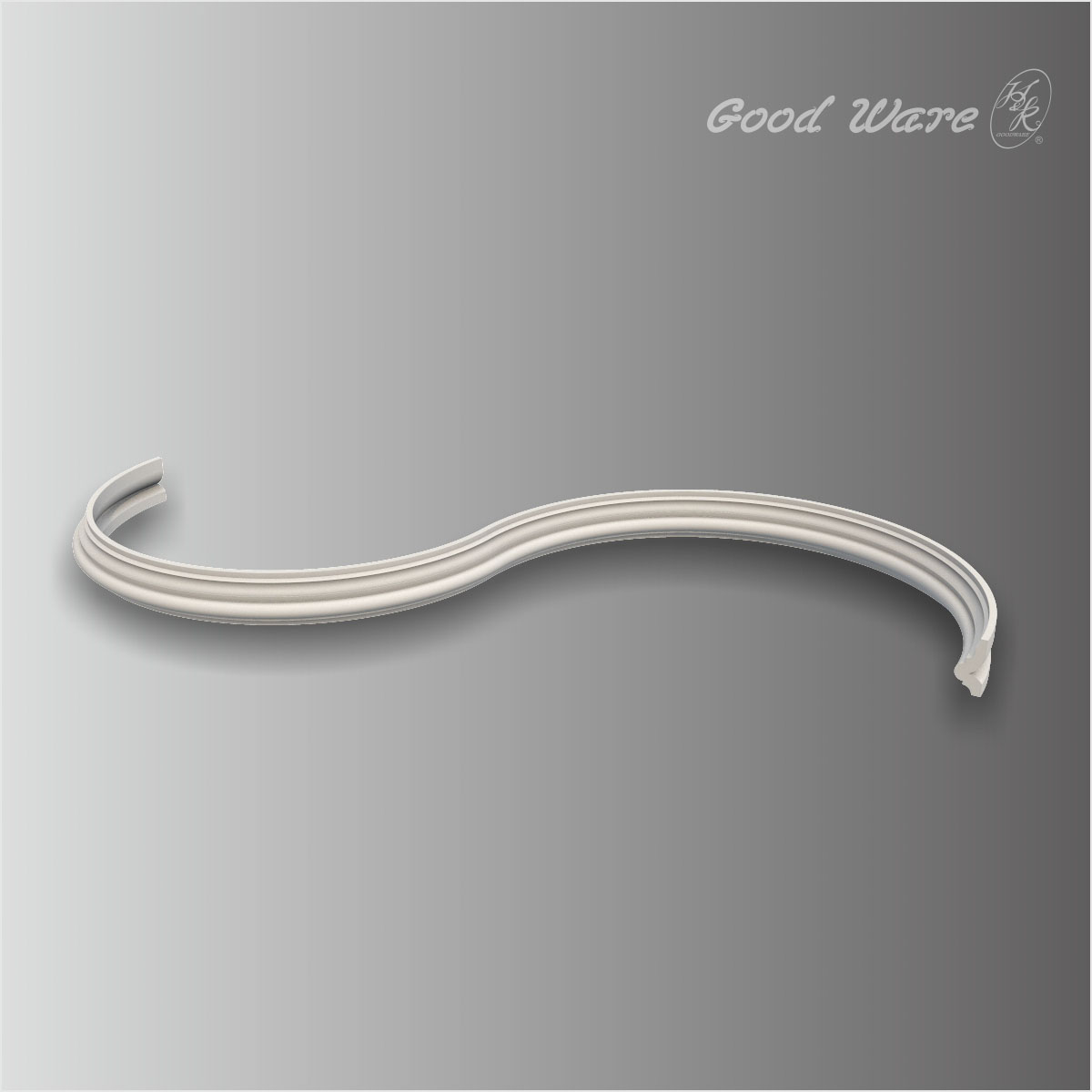 Flexible decorative ceiling molding