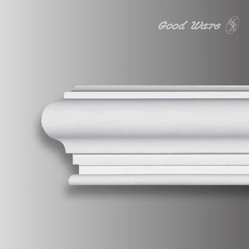 Decorative flex molding for inside corner