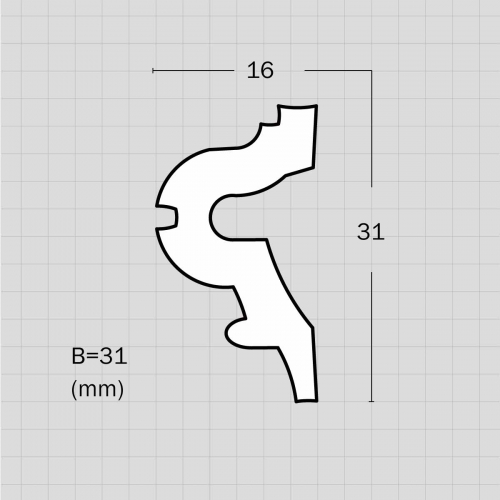 Decorative flexible corner molding trim