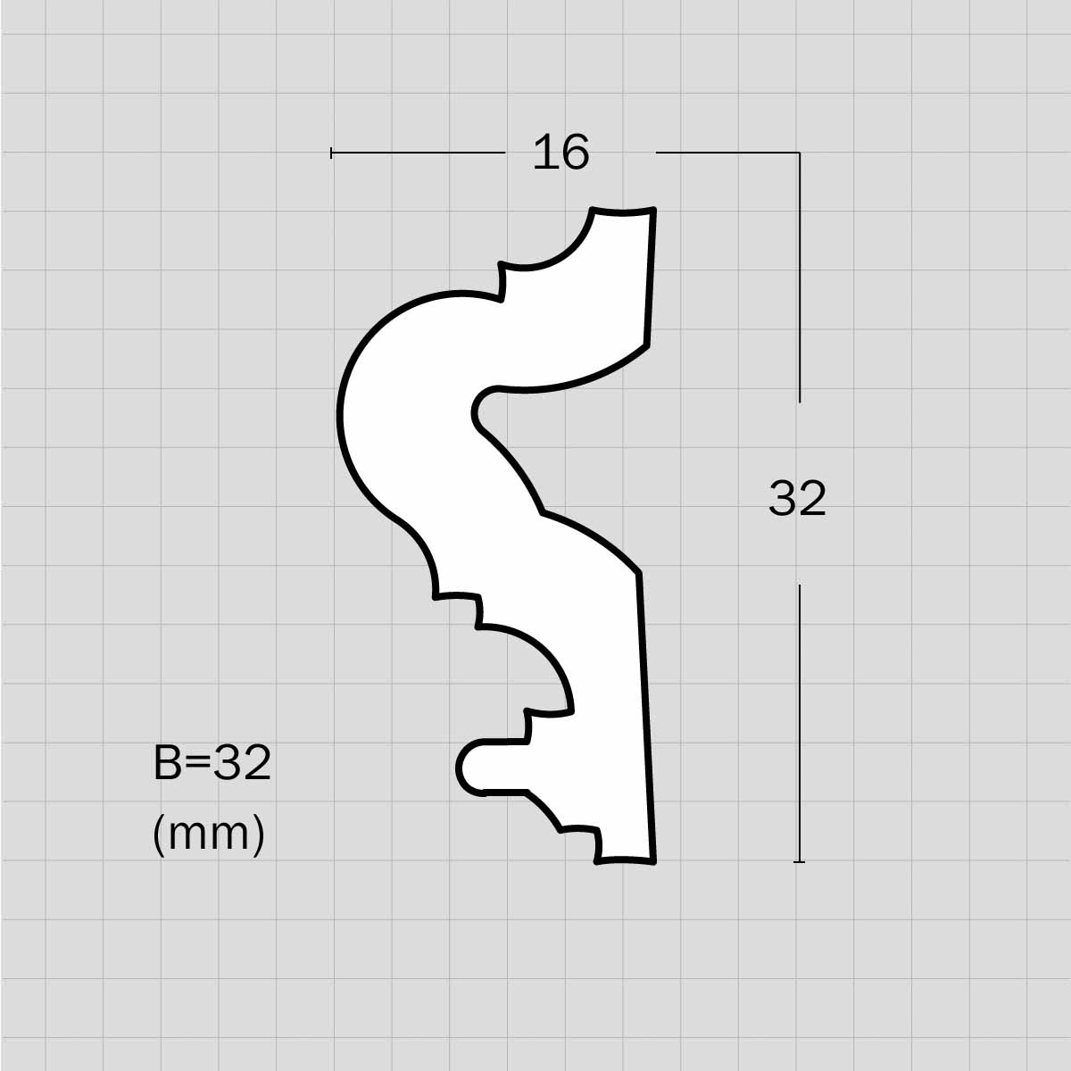 Corner decorative flexible moldings