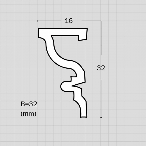 Flexible inside corner moulding for walls