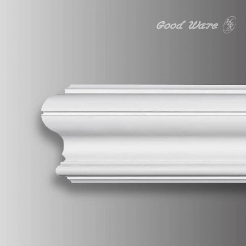 Flexible bendable crown molding trim