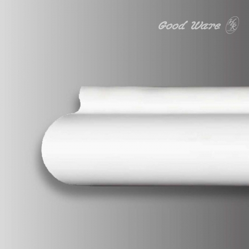 Decorative flexable curved ceiling molding