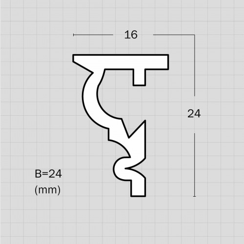 Wholesale flexible chair rail molding