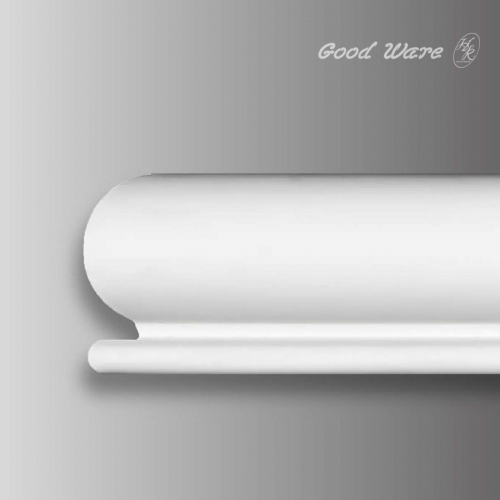 Flexable handrail curved architectural moulding