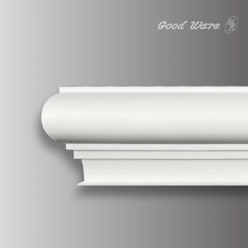 Flexible arch doorway house trim molding