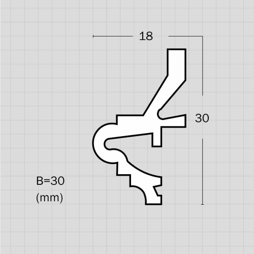 Superior flexible decorative corner trim