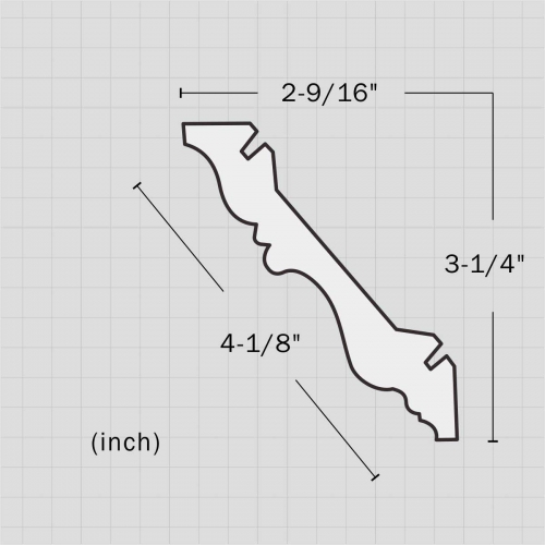 Polyurethane exterior decorative mouldings
