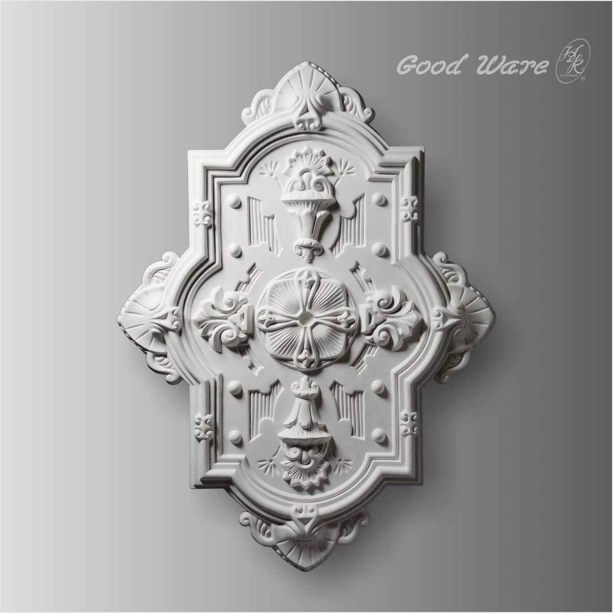 Polyurethane ceiling rectangular medallion