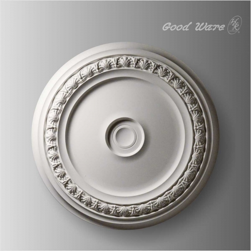 Polyurethane decorative flat ceiling medallion