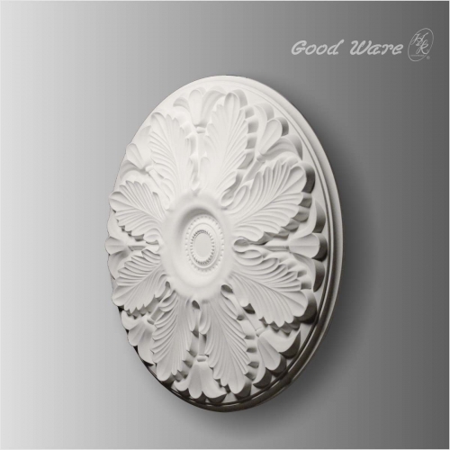 Polyurethane acanthus decorative wall medallions