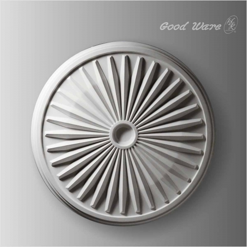 Contemporary ceiling medallions for chandeliers