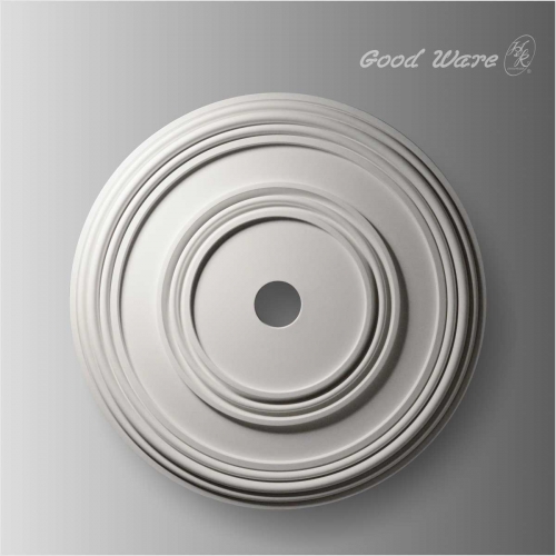 Traditional polyurethane plain ceiling medallion