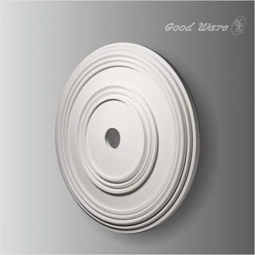 Traditional polyurethane plain ceiling medallion