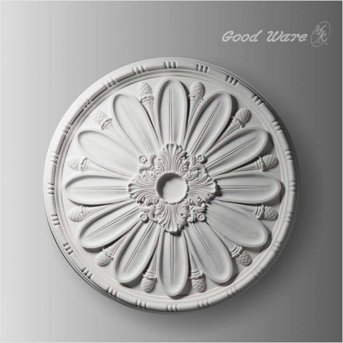 Polyurethane white ceiling medallions