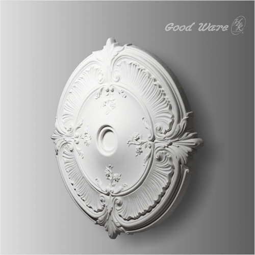 Polyurethane fleur de lis ceiling medallion