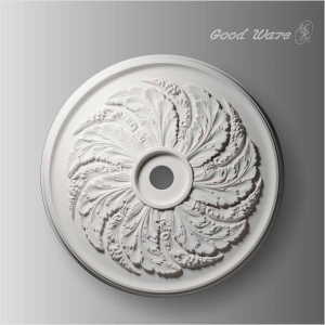 Large polyurethane chandelier ceiling medallion