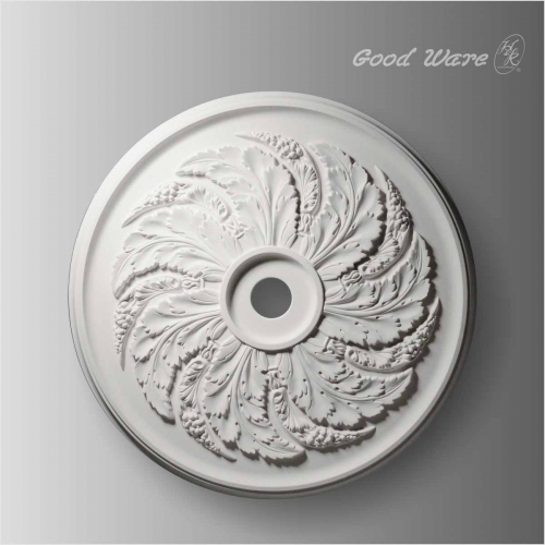 Large polyurethane chandelier ceiling medallion