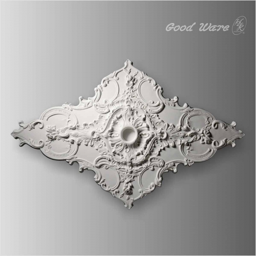 Large decorative rectangular ceiling medallions