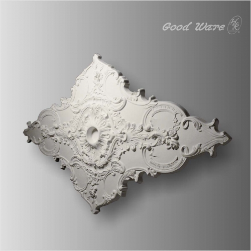 Large decorative rectangular ceiling medallions