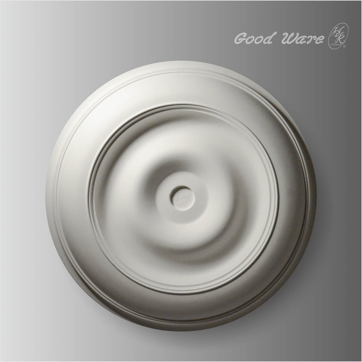 Smooth polyurethane ceiling medallions for fans