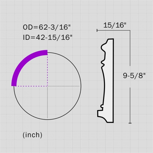 decorative ceiling circles