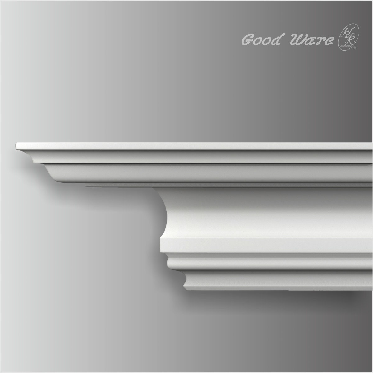 Classic simple window crown moulding