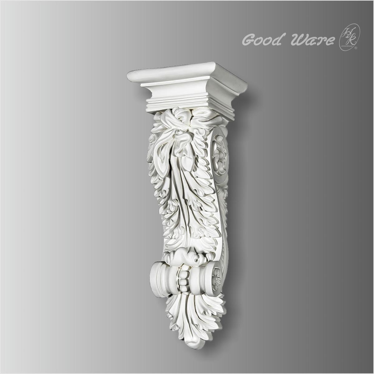 Small acanthus corbels and brackets