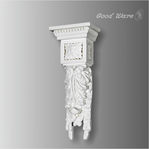 Polyurethane decorative acanthus victorian corbel