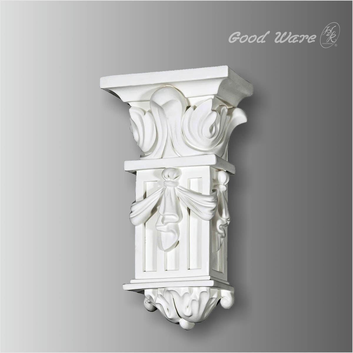 Polyurethane decorative wall corbels