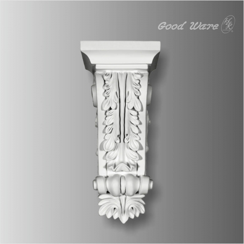 Decorative acanthus leaves polyurethane corbel