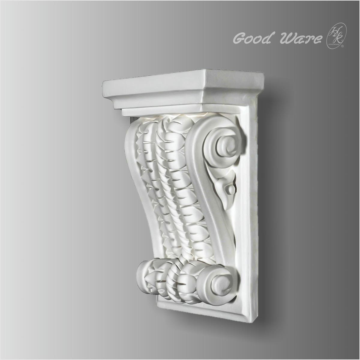 Polyurethane decorative rope shelf corbels bracket