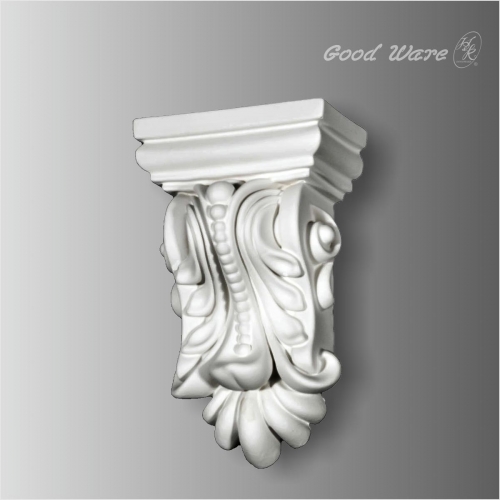 Polyurethane scroll leaf small corbels and brackets