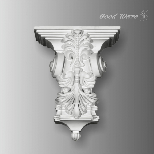Polyurethane interior decorative corbels for sale