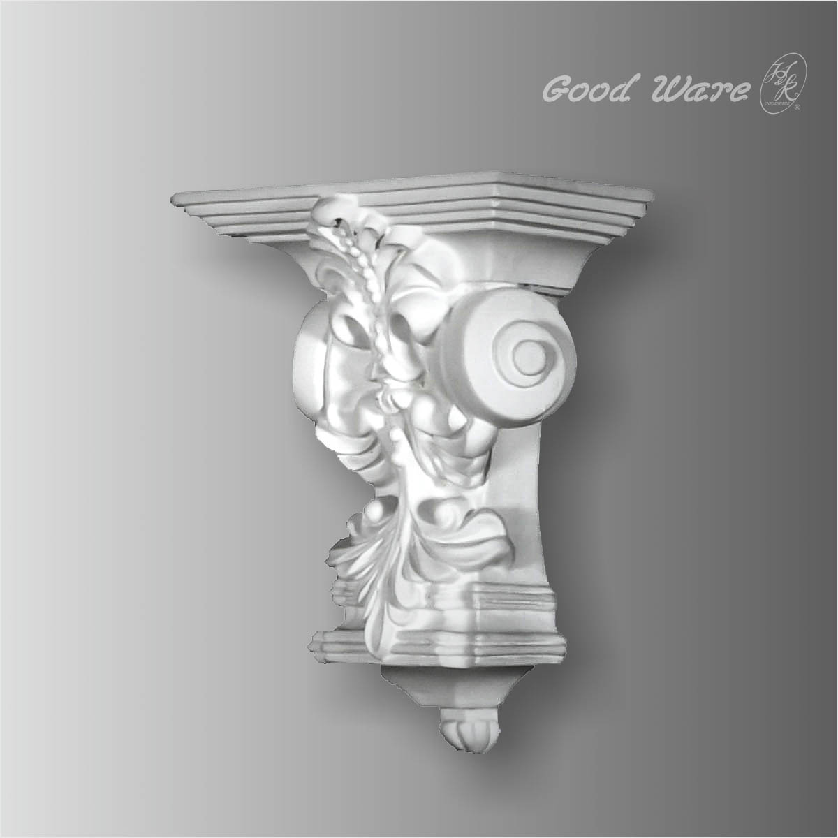 Polyurethane wall décor architectural corbels