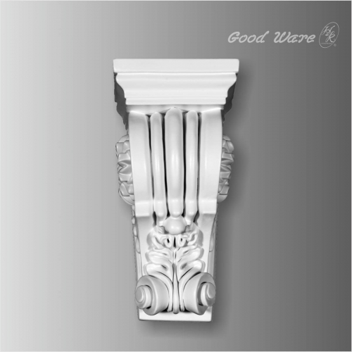 Polyurethane fluted decorative corbel for sale