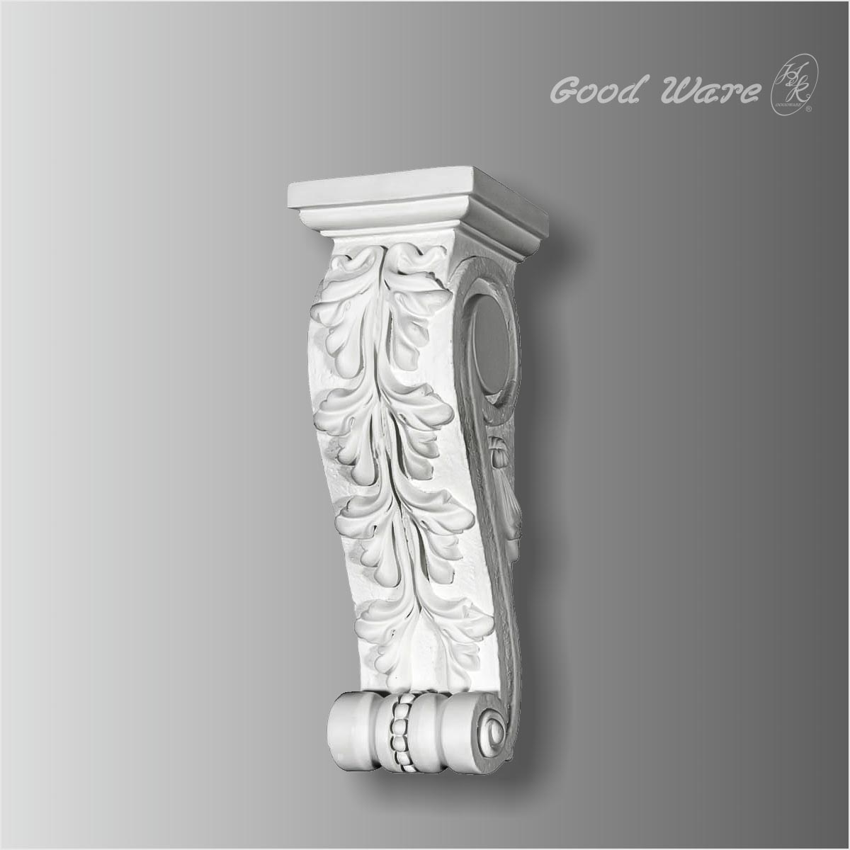 Polyurethane bead decorative bracket corbel