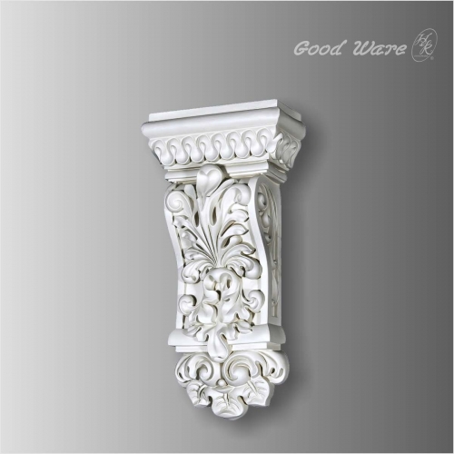 Polyurethane decorative corbel for granite countertop