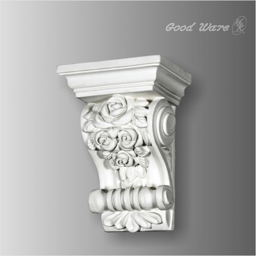Polyurethane decorative corbels for granite countertops