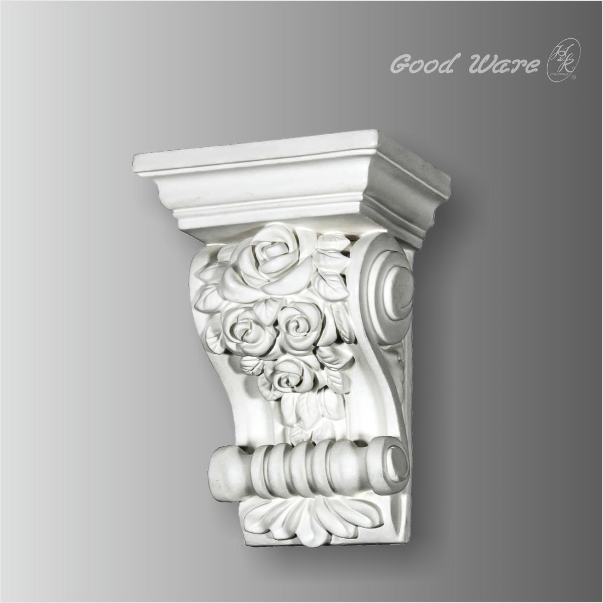 Polyurethane decorative corbels for granite countertops