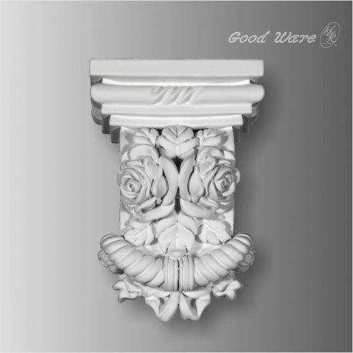 Polyurethane small decorative outdoor corbels