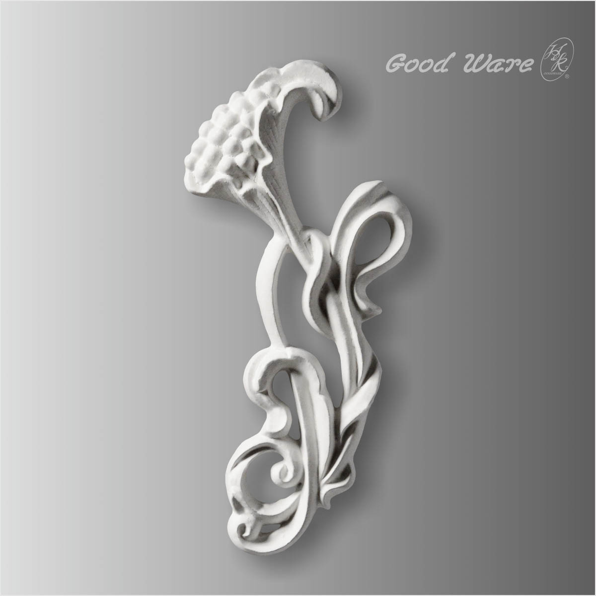 Flower ornate mouldings for mirrors