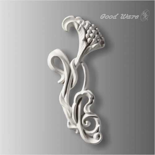 Polyurethane applique molds for wall