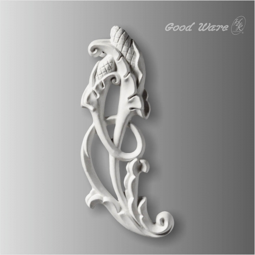 Polyurethane furniture ornaments for cabinets