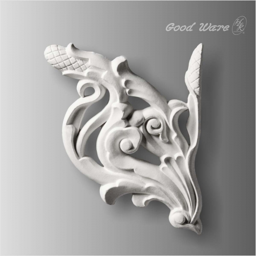 Polyurethane decor mouldings for furniture