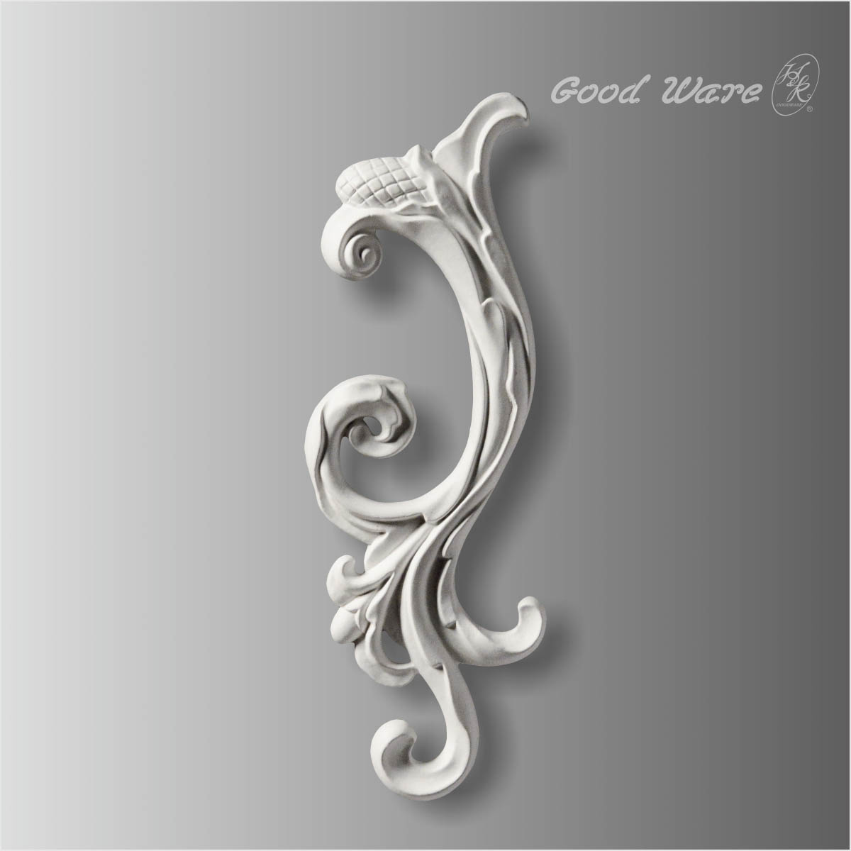 Embossed polyurethane applique onlay